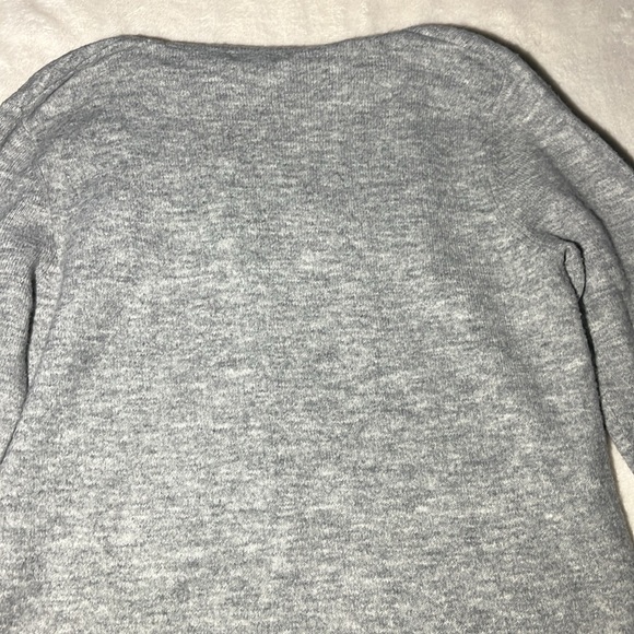 Calvin Klein Gray Ribbed Turtleneck Sweater Dress M - Picture 12 of 15